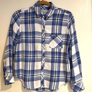 Pretty Plaid Rails Long Sleeve Shirt